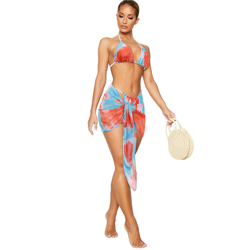 Tropix Miami Swimwear Sexy Split Swimsuit Women Bikini Bikini Three-Piece Swimwear