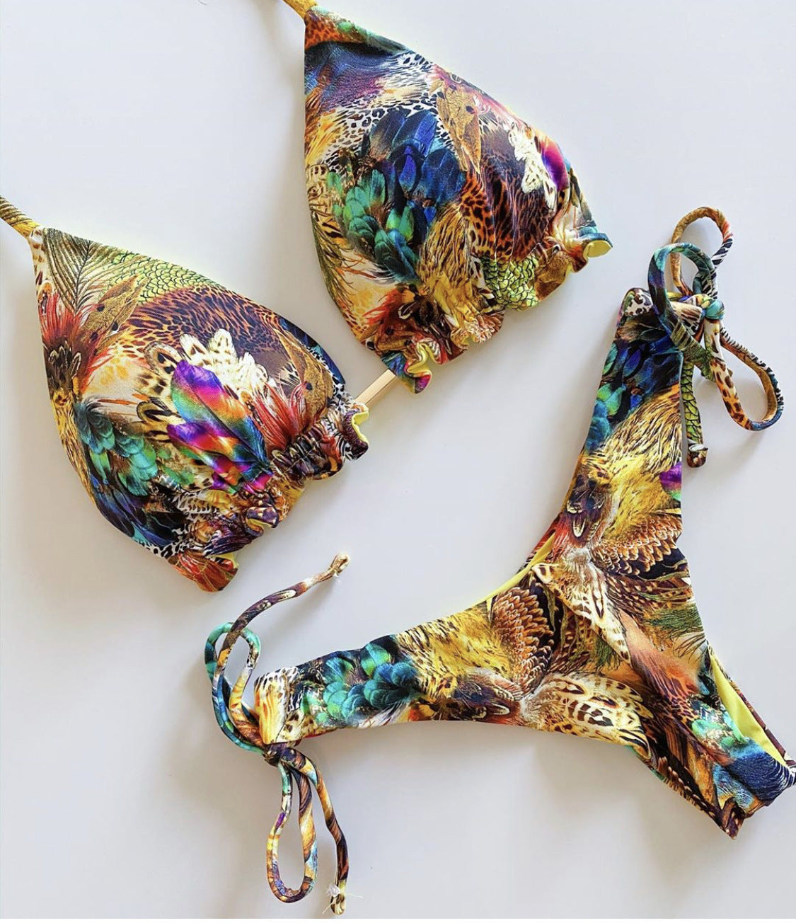 Swimwear Floral Retro Trade Bikini New Sexy Swimwear