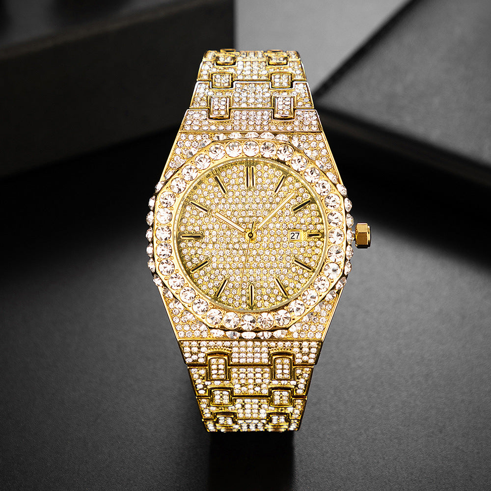 Miami Fashion Diamond Men's Quartz Watch