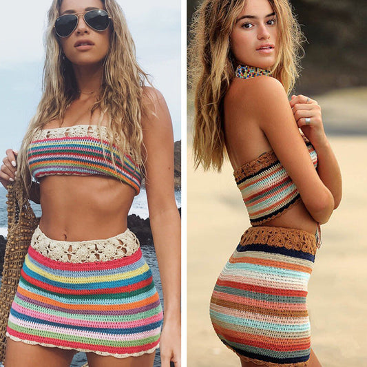 Bikini swimsuit skirt