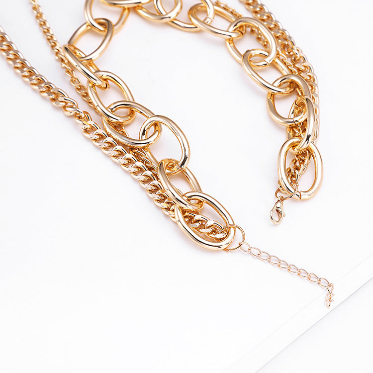 Primal Miami Women Thick Chain Gold Necklace