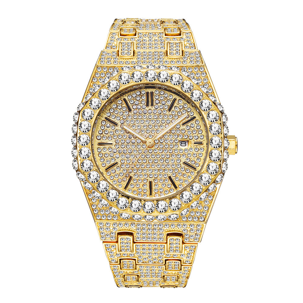 Miami Fashion Diamond Men's Quartz Watch