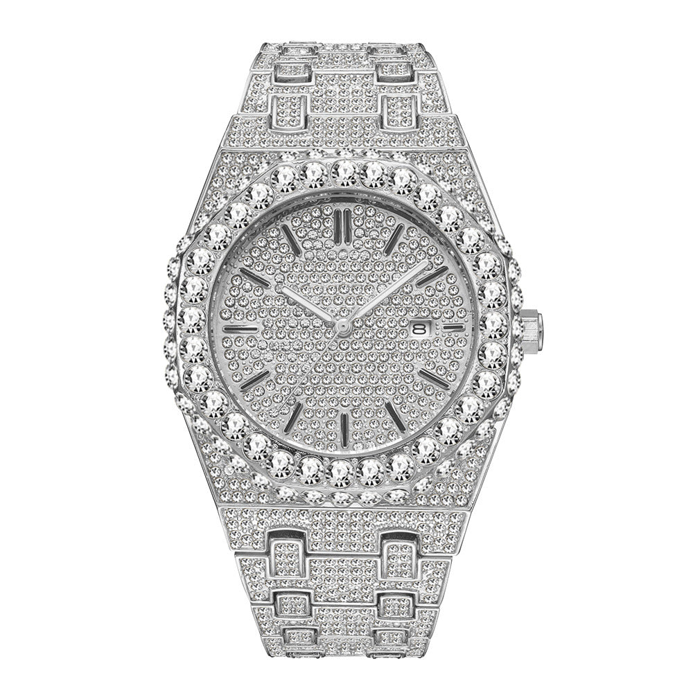 Miami Fashion Diamond Men's Quartz Watch