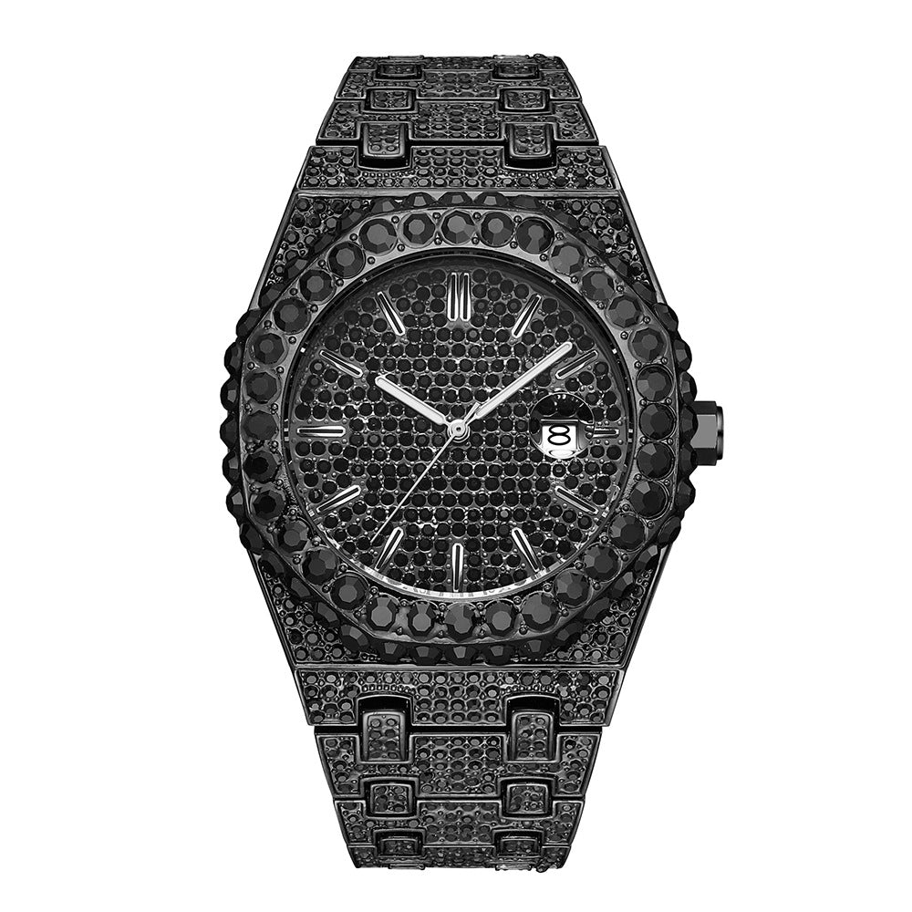 Miami Fashion Diamond Men's Quartz Watch