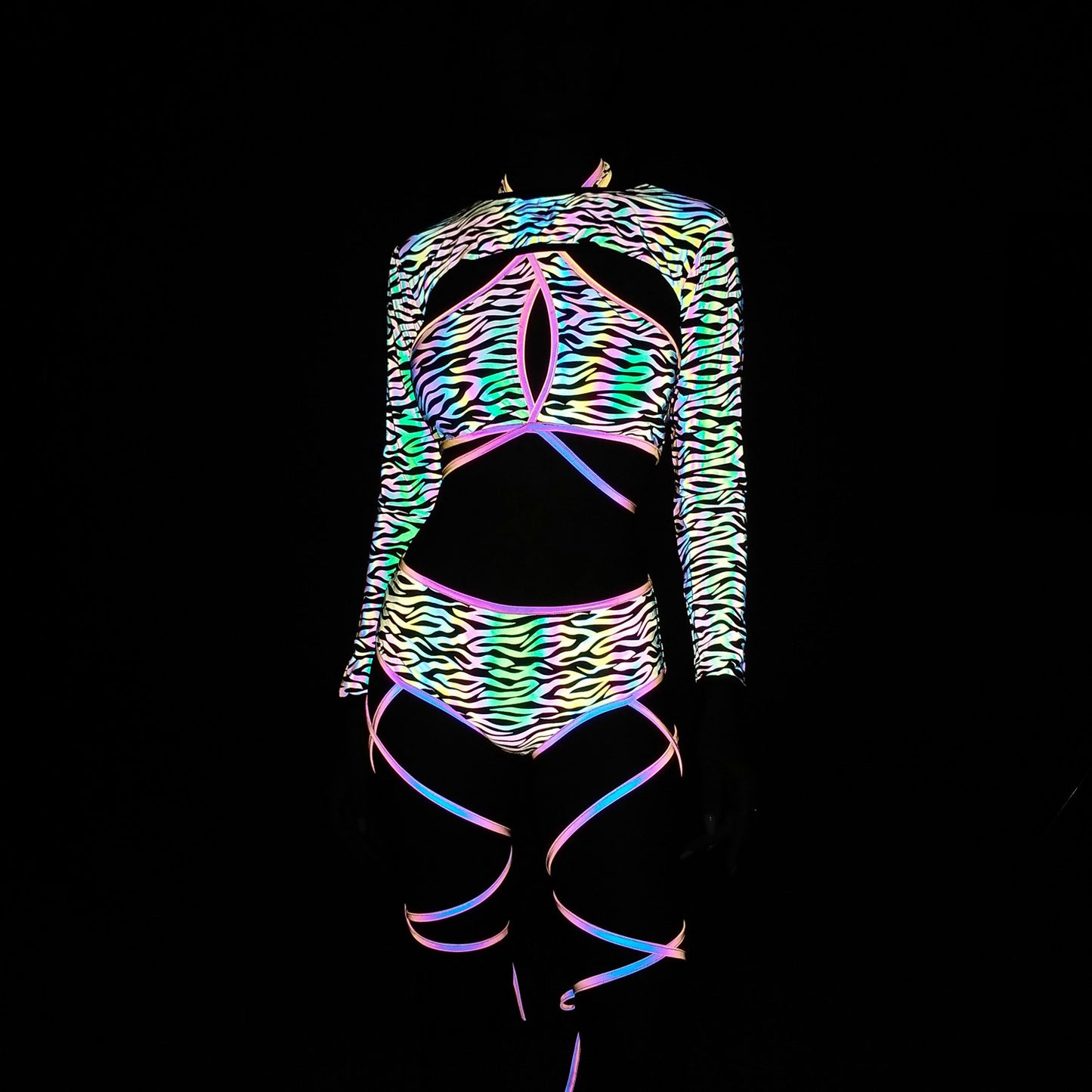 Miami Glow Three Piece Swimsuit Women